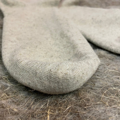 Hemp socks for men and women - Natural light gray color