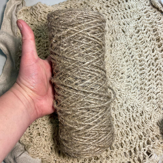 Hemp twine cord. 3mm - 80 yards (240 ft) - Home & Garden Supply Decorative Twine | Wedding Decor. 230 grams