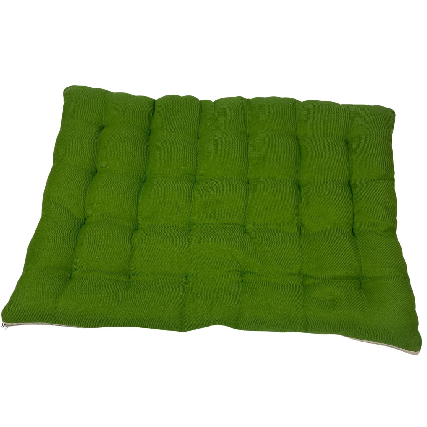 Hemp rug with buckwheat husk. Floor pillow for yoga and meditation with buckwheat husk. Size 60x90cm (23x35")