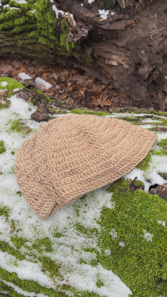 Hemp Knit Beanie Hat
