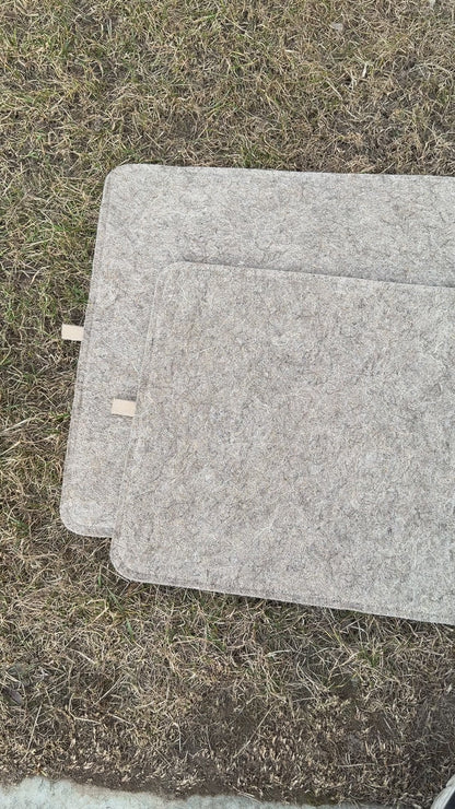 Natural Hemp Fiber Mat for Bathroom, Sauna, Hallway