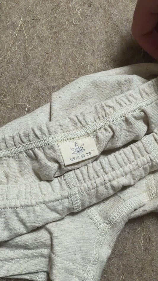 Men’s Natural Hemp Trunks / Boxer Briefs