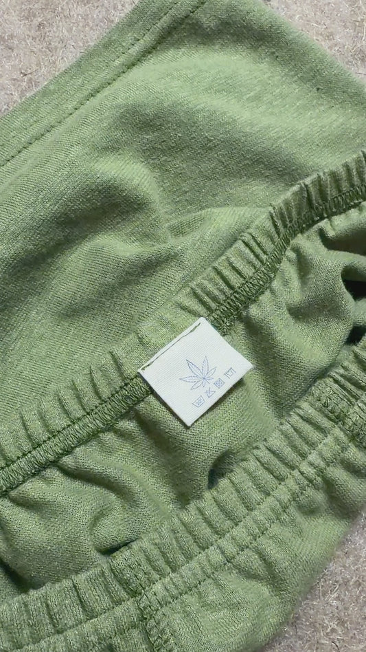 Men’s Khaki Hemp Trunks / Boxer Briefs