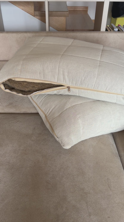 Organic Hemp Pillow with Hemp Filling